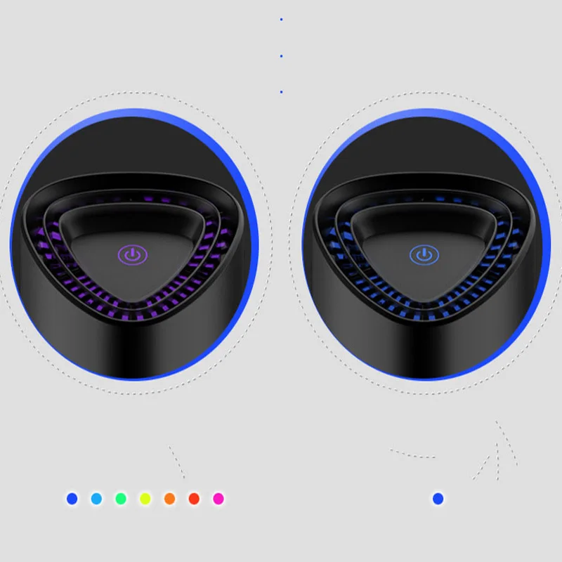 

Car Air Purifier Air Cleaner with Negative Ion Hepa Fresh Portable USB Design Car Ion Purifier