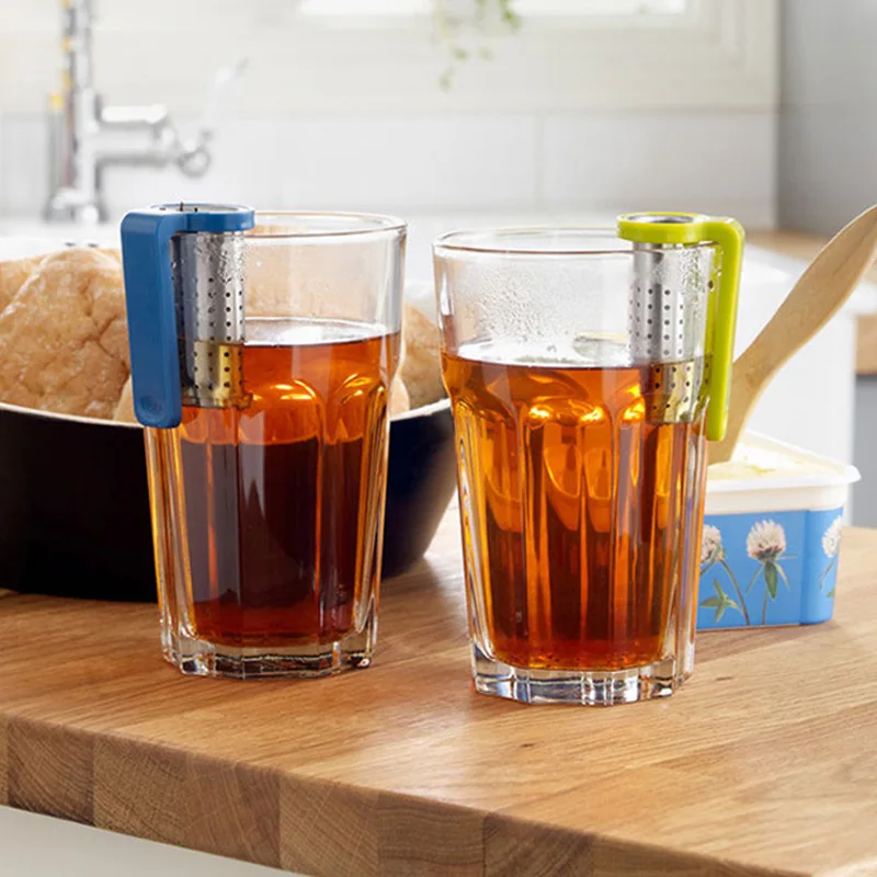 1 шт. Чай заварки Нержавеющая сталь фильтр металлический фильтр-мешок травы