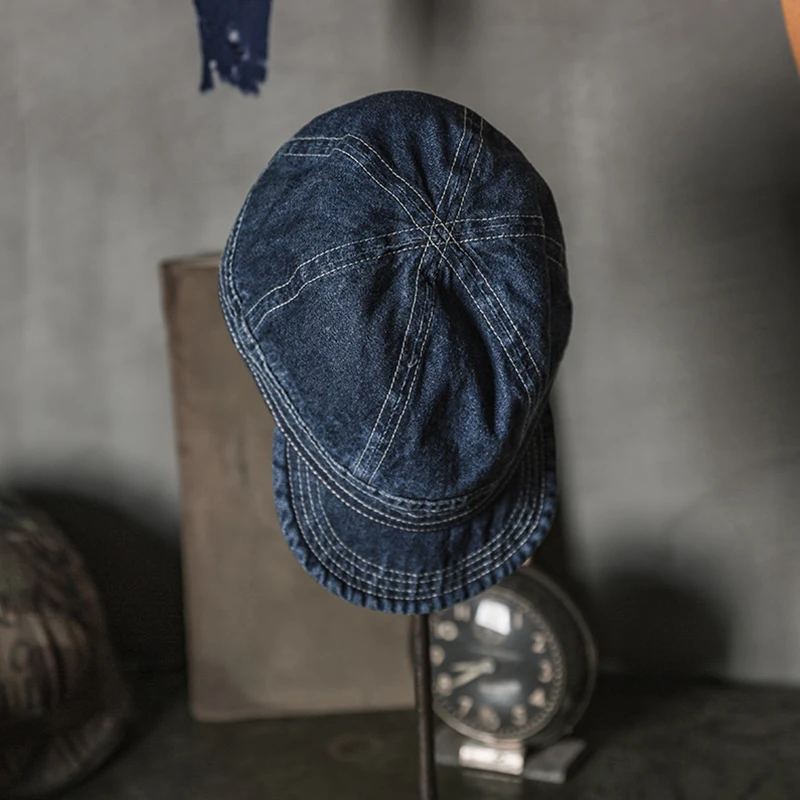 

Non Stock PW Prisoner Denim Baseball Cap Washed Distressed Hat