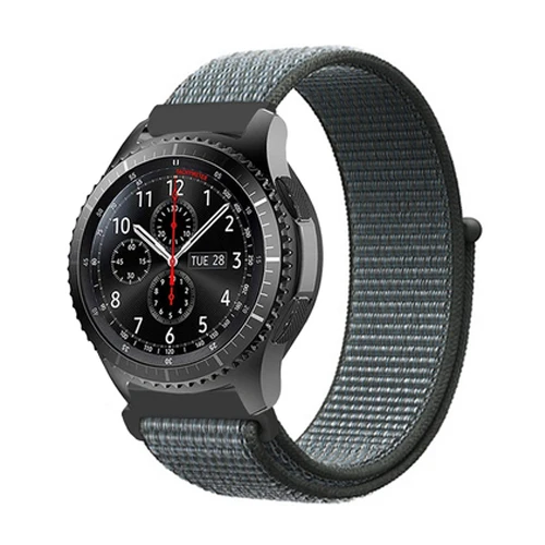 23-midnight fog 22 мм/20 мм huawei watch gt 2 ремешок для samsung galaxy watch 46 мм 42 мм gear S3 Frontier active 2 40 мм 44 мм S2 amazfit ремешок Bip - Цвет ремешка: 23-midnight fog