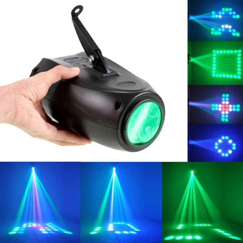 Диджейские дискотечные огни небольшие воздушные Лазерные Проекционные Огни