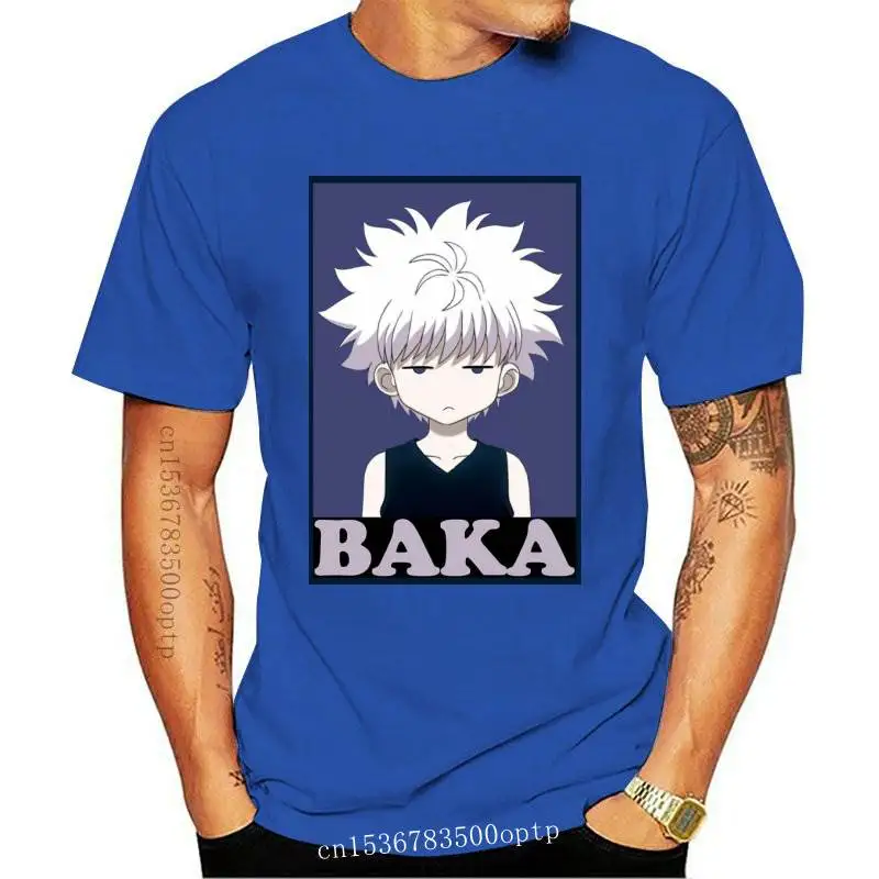 

Hunter X Hunter Hoodies Killua Zoldyck Baka Classic Comic Hoody Classic Anime Japan Cotton Hoodies Men Fleece Zipper Sweatshirt
