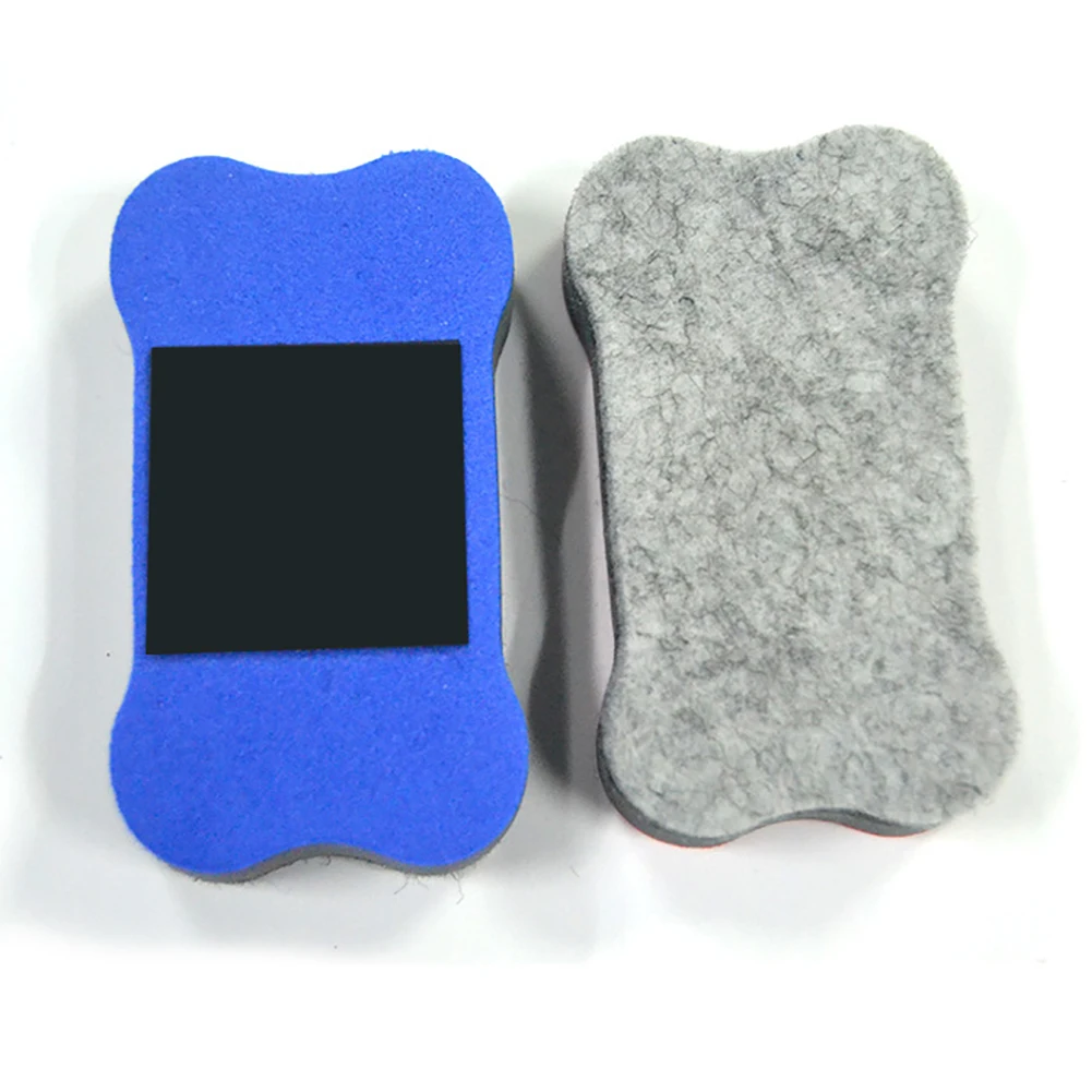 

8pcs Whiteboard Erasers Bone Shape EVA Magnetic Blackboard Chalkboard Whiteboard Erasers Cleaner Dry Wipe Board Cleaner Random