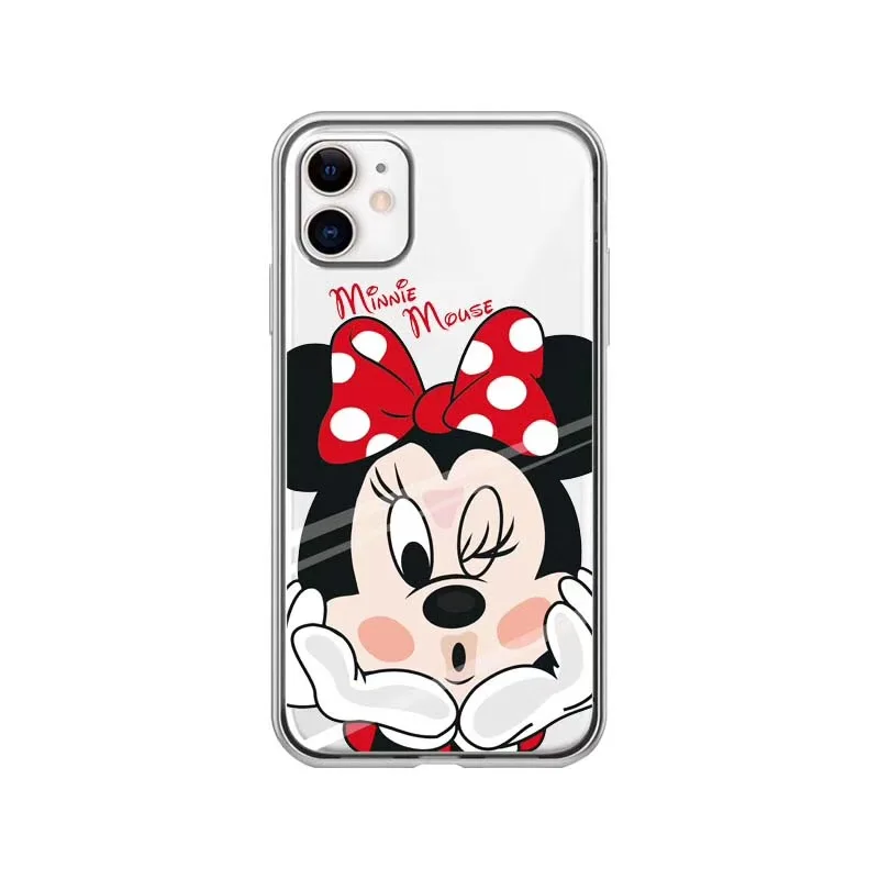 style10 mnzl Чехол с милым рисунком Минни Ститч биглс для iPhone 11 Pro Max Xr X Xs 7 8 6 s Plus Дональд Дак Дейзи Принцесса мягкий чехол - Цвет: style10 mnzl