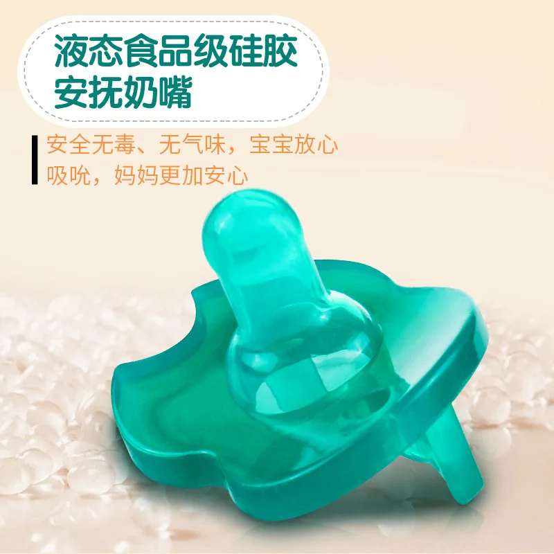 

Соска-пустышка силиконовая для детей 0-6-18