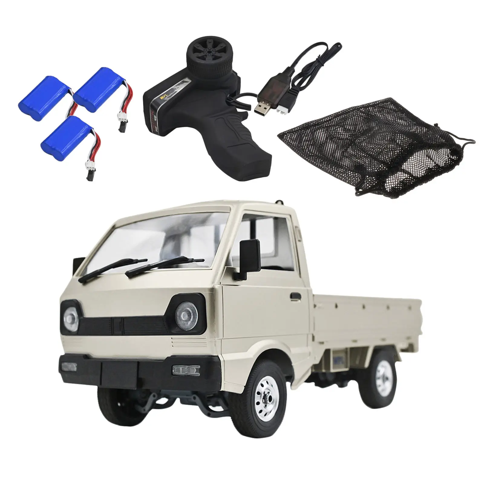 

С батареями WPL D12 1/10 4WD RC грузовик автомобиль 260 Мотор на дороге игрушки для детей Подарки