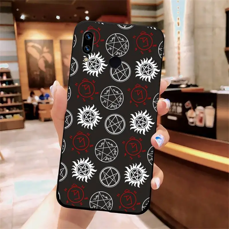 

supernatural American TV series Phone Case For Xiaomi Redmi note 7 8 9 t k30 max3 9 s 10 pro lite