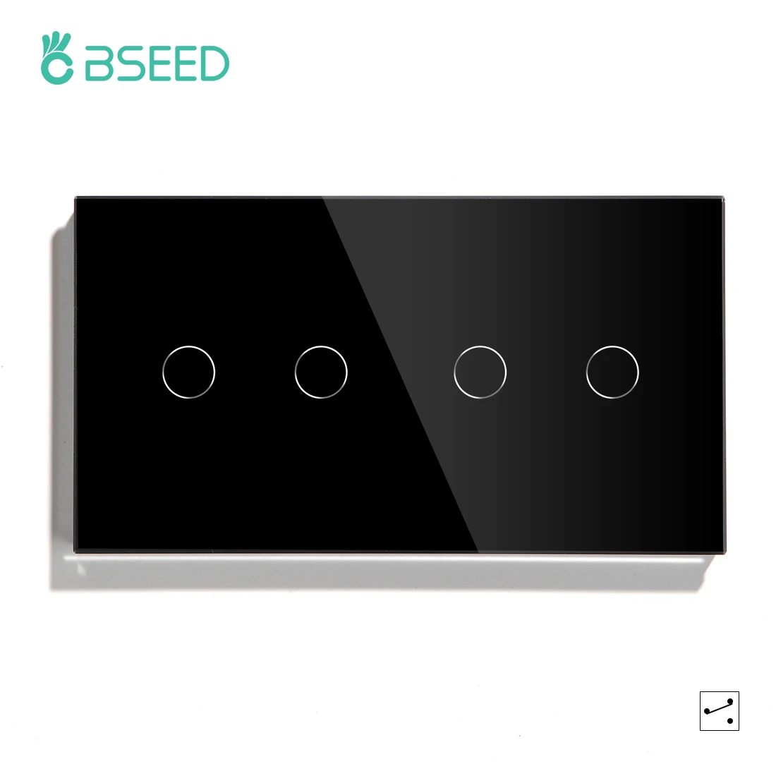 

Настенные выключатели BSEED со светодиодный Ной панелью, 10 А, 220 В