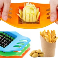 stainless steel french fry potato chip cutter vegetable cutter tools chopper fruit chips cut kitchen tools gadgets accessories