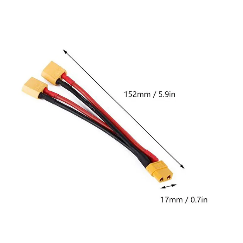 Кабель параллельного подключения XT60 14AWG удлинитель для аккумулятора кабель
