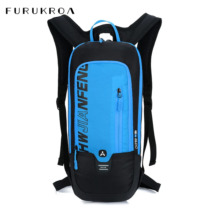 

Outdoor Cycling Backpack Waterproof Nylon Sports Bag Bicycle Patchwork Bags Rucksack For Riding Climbing Hiking Camping X158B