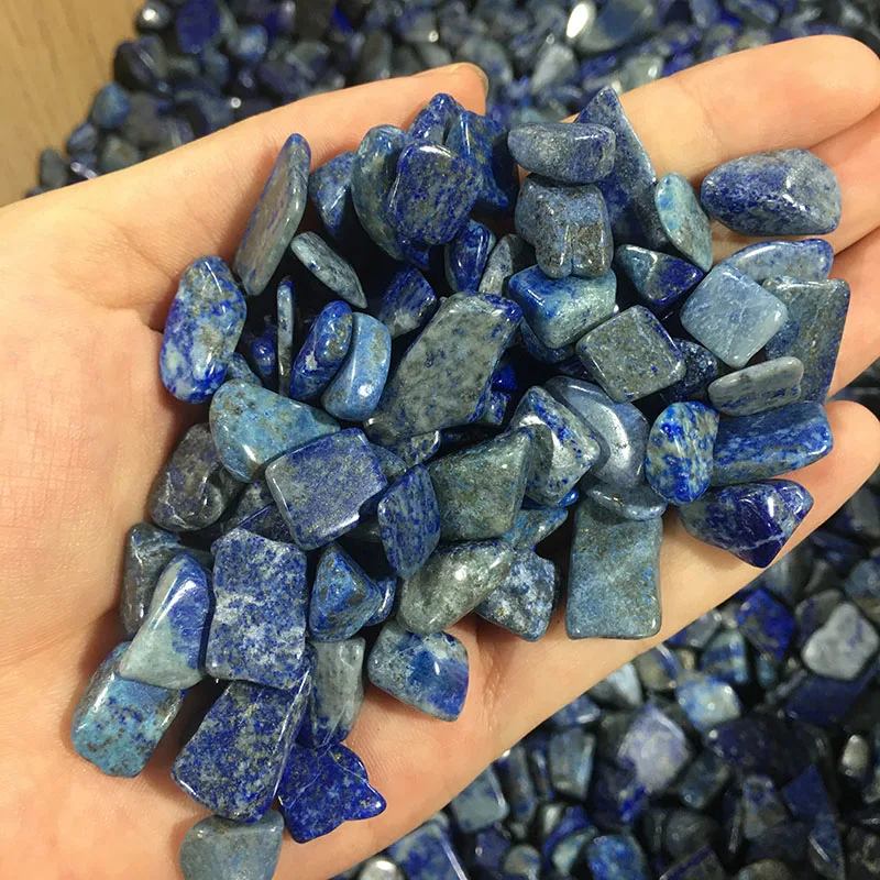 Оптовая продажа натуральный ЗАДАВЛЕННЫЙ Лазурит кварцевый кристалл гравюры