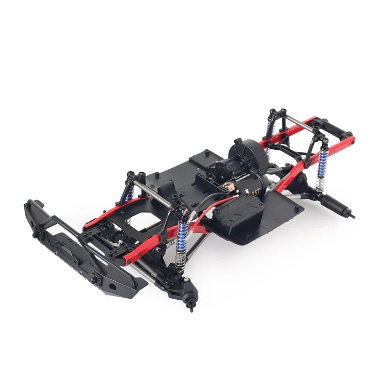 RC автомобиль 275 мм Колесная база в сборе рама шасси для 1/10 Гусеничный SCX10 D90 TF2