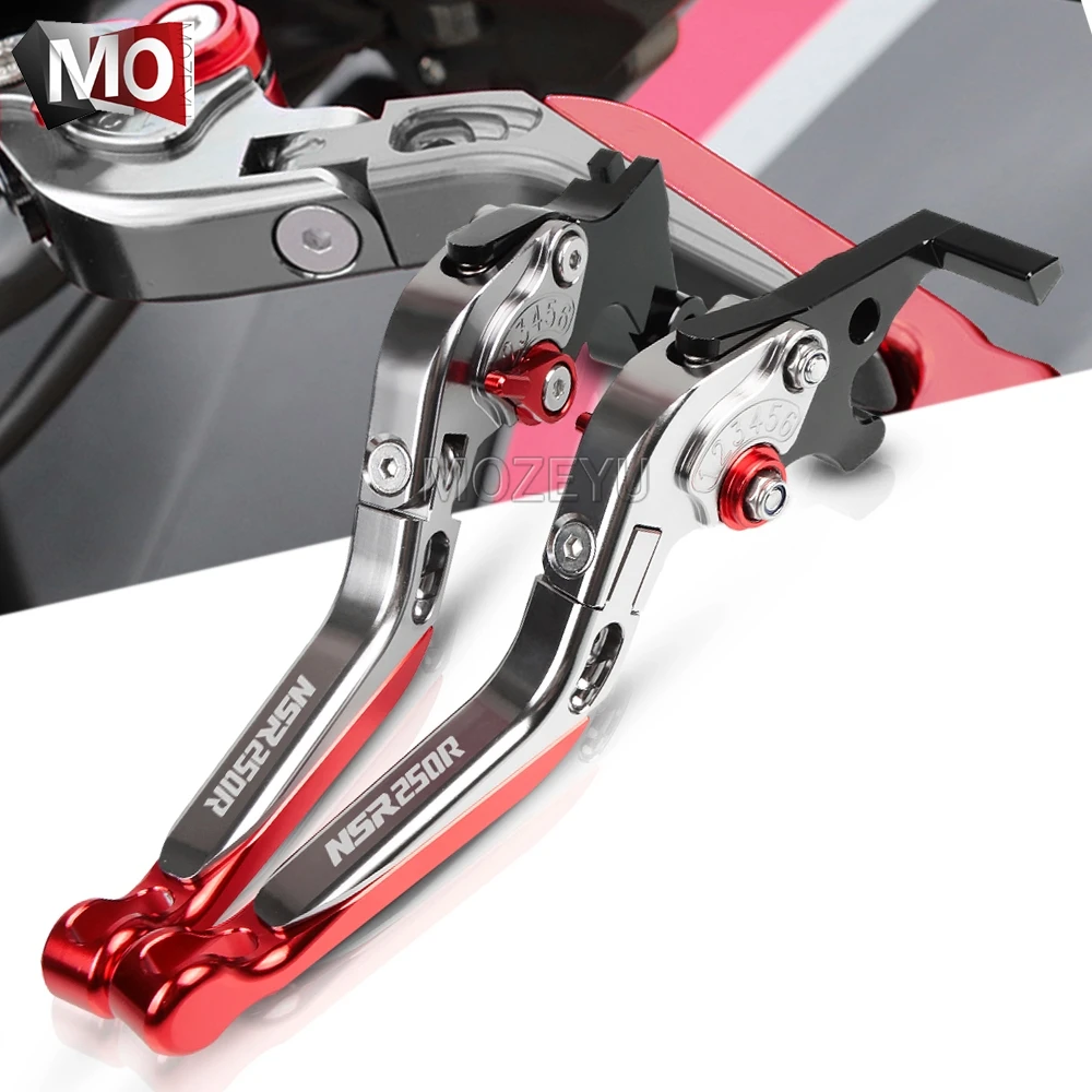Мотоцикл NSR250 сцепные рычаги для Honda NSR 250 MC18 MC21 PGM2/PGM3/PGM4 CNC Складные Выдвижные