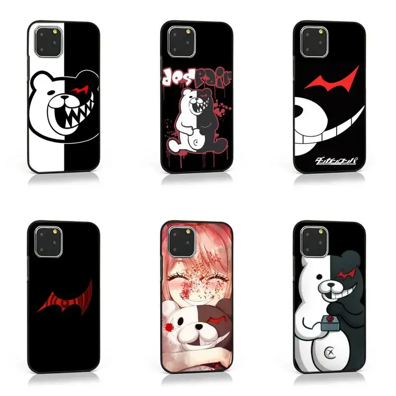 

Danganronpa monokuma Phone Case for iPhone 11 12 mini pro XS MAX 8 7 6 6S Plus X 5S SE 2020 XR