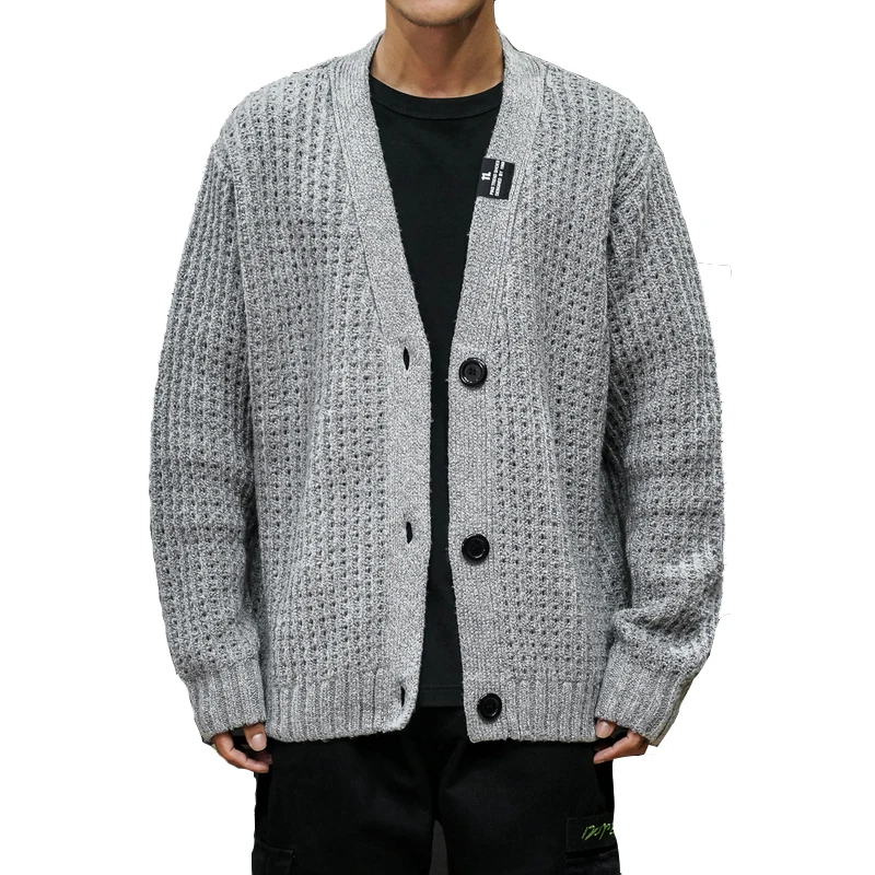 

Men's winter cardigan sweater casual coat sweater winter cardigan men