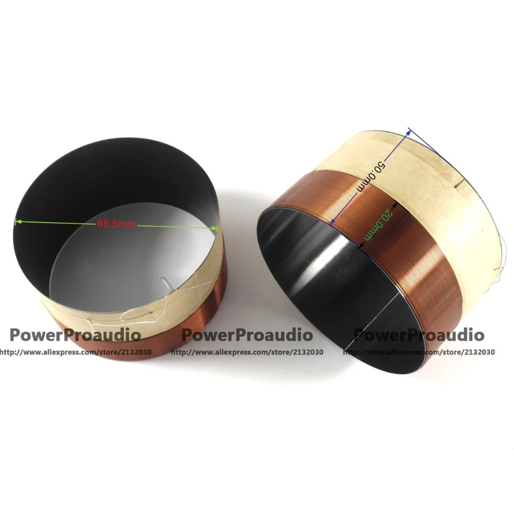 1 шт. 65 5 мм звуковая катушка медный провод 8 Ом для ремонта громкоговорителя