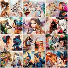 Алмазная живопись EverShine, вышивка крестиком с волком, мозаика с животными, Наборы для творчества, алмазная вышивка, рисунок для женщин, подарок ручной работы