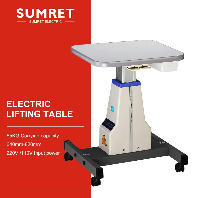 

Motorised Optometry Table Mobile refractometer Lifting platform moveable optical instrument Computer optometry desk equipment