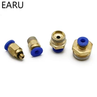 air pneumatic 10mm 8mm 12mm 6mm 4mm hose tube 14bsp 12 18 38 male thread air pipe connector quick coupling brass fitting