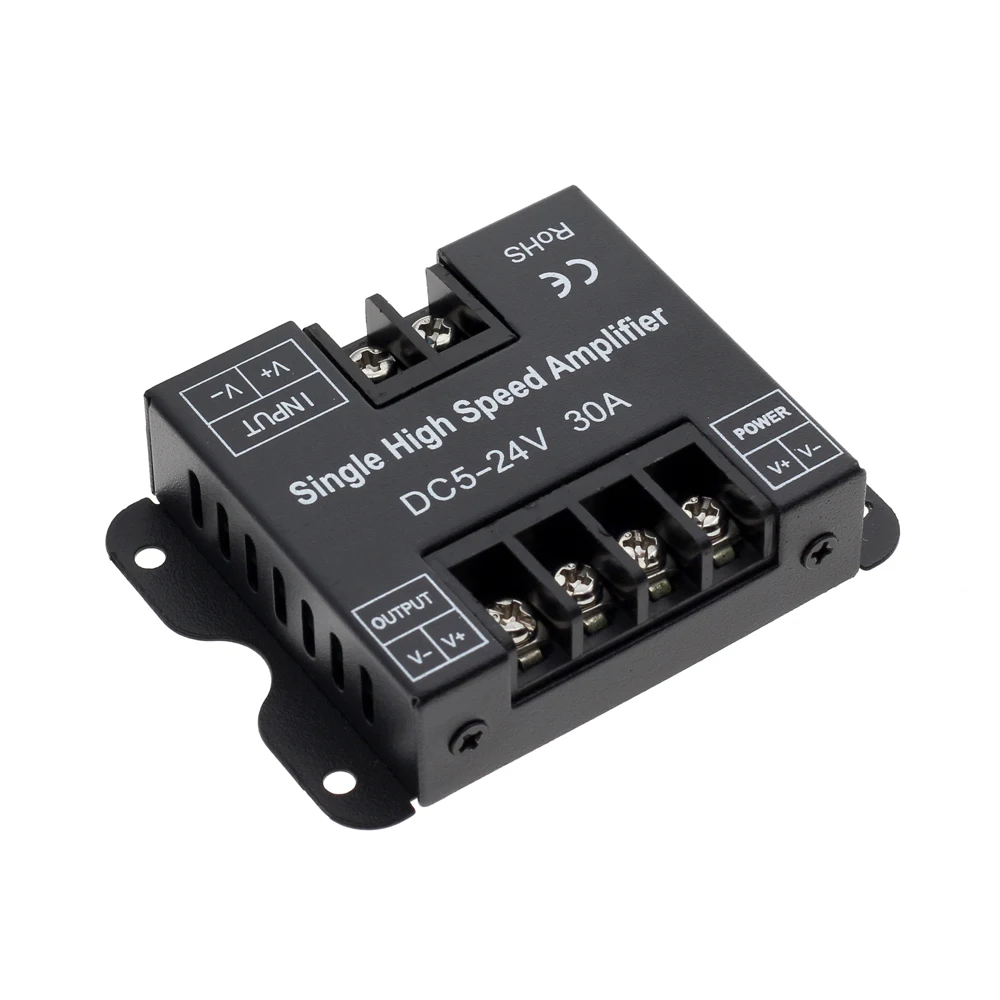 Усилитель светодиодной ленты 30 А усилитель высокой скорости для одноцветной