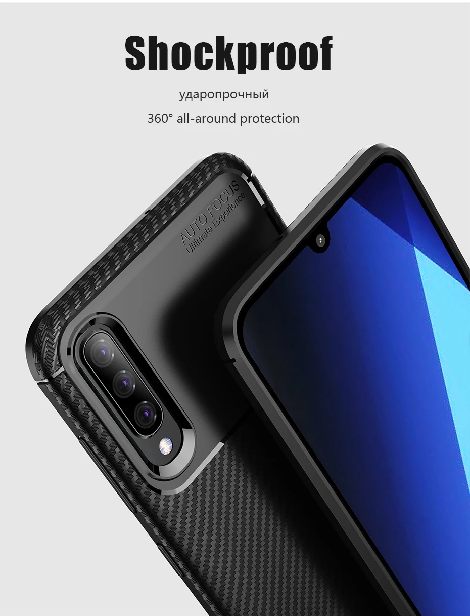 Для samsung Galaxy A10 A20 A30 A40 A50 A60 A70 M10 M20 M30 S10E плюс Чехол чехол Роскошный противоударный углерода Крышка для телефона из мягкого ТПУ и силикона Cove