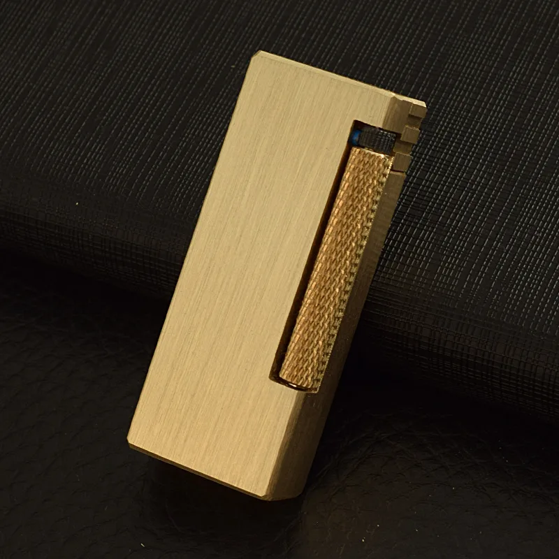 

Тяжелые керосиновая зажигалка, боковая флип-зажигалка, шлифованная модель, подарок для мужчин, аксессуары для сигарет, зажигалки для курения, домашние