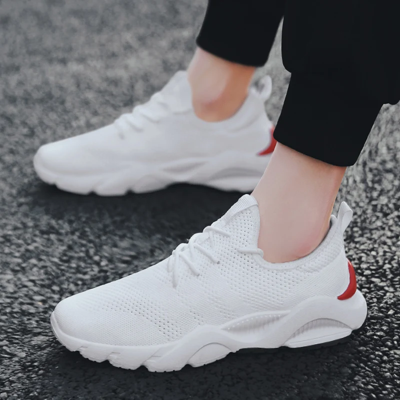 

Brand Shoes Men For Outdoor Sneakers Men Shoes Male Trainers Men Walking Breathable Air Mesh Cushion Comfortable Shoes 2019 New