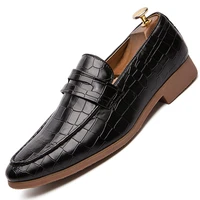 luxury oxford shoes for men dress shoes elegant social formal shoes men leather wedding shoes black brown eur size 38 47
