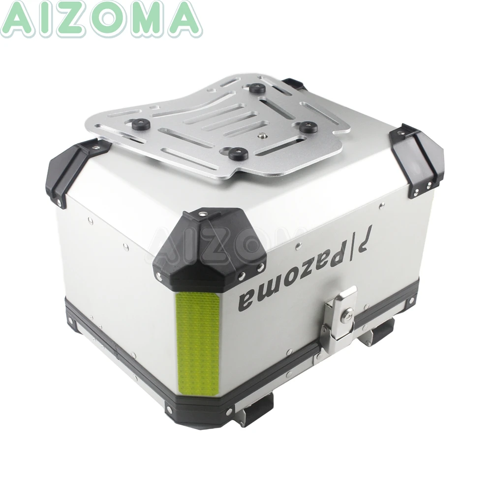 Алюминиевый чехол с замком для уличного велосипеда и мотоцикла 45-литровый