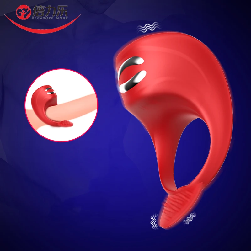 Электрический шок вибрирующее кольцо на пенис Задержка эякуляции для пениса