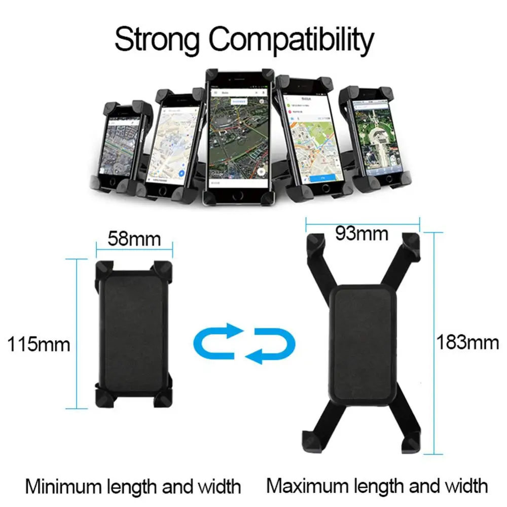 Универсальный Регулируемый держатель для горного велосипеда мотоцикла Руль