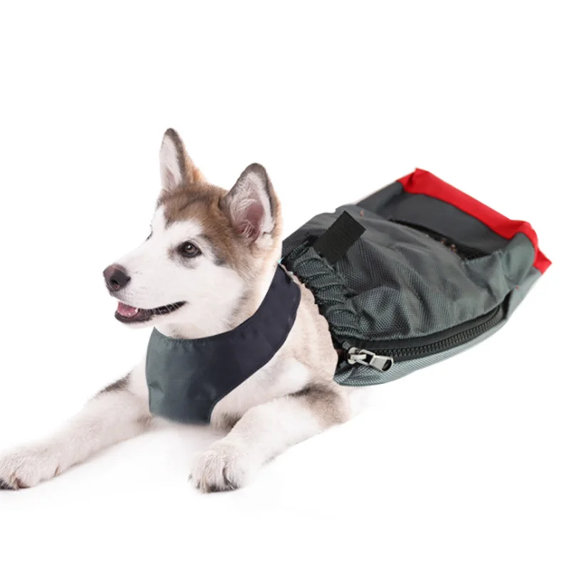 Pet Dog Durable Breathable Protective Bag Hind Disabled Leg Drag Bag For Paralyzed Pet Dog Clothes Protection Tow Bag