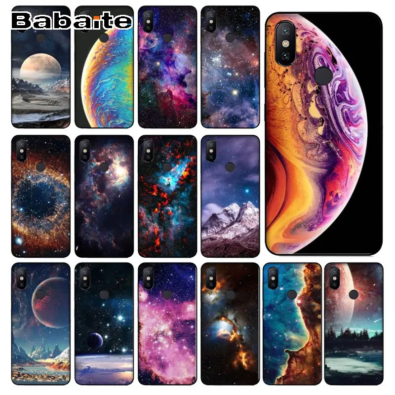 Чехол для redmi note7 звезды космос оболочка аксессуары телефона чехол 5plus 5A 6pro 7 note5A