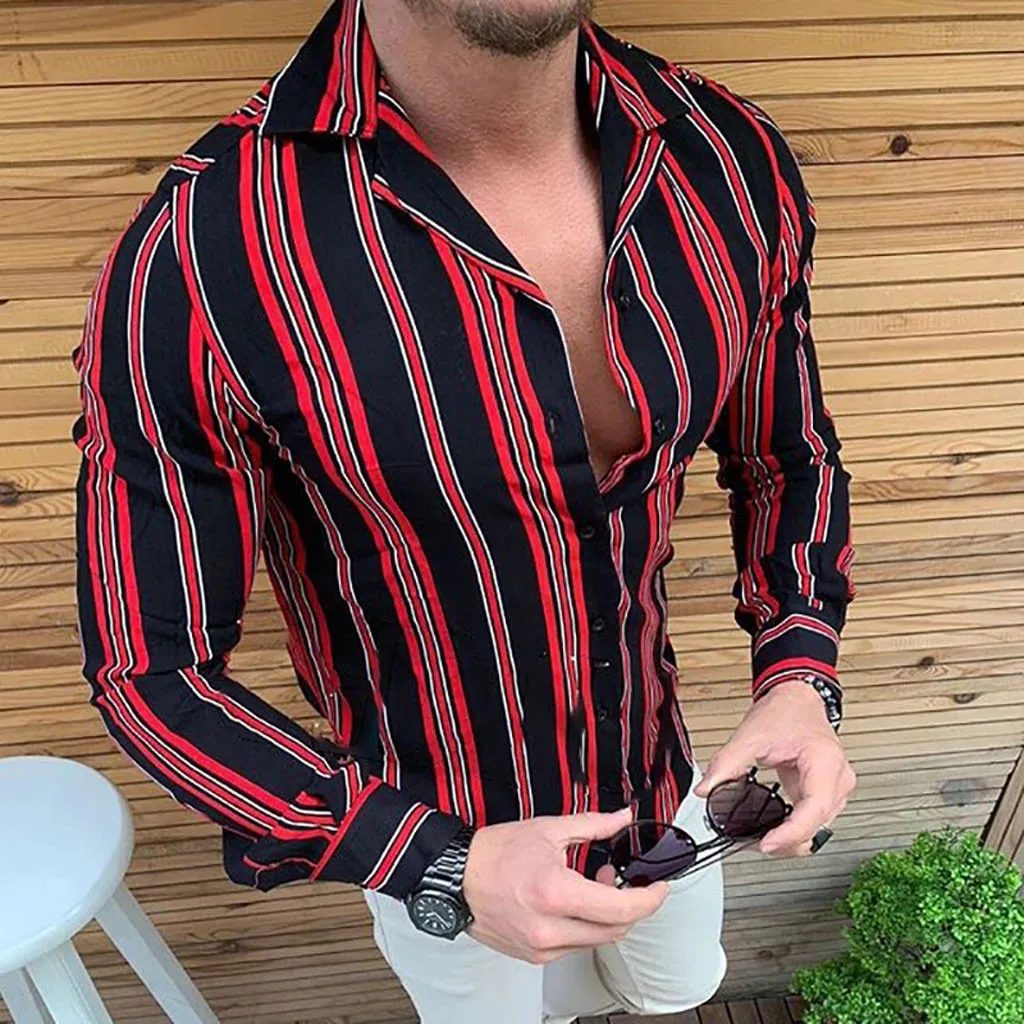Chemise Homme мужская Осенняя свободная Модная Повседневная рубашка с длинными