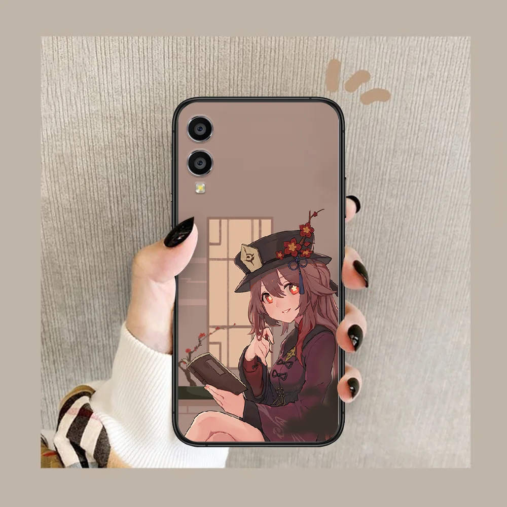 

Genshin Impact hutao Phone Case Cover Hull For HUAWEI honor 7a 8 8s 8a 8x 9 9x 10 20 i Lite Pro black Cell Pretty Shell Luxury