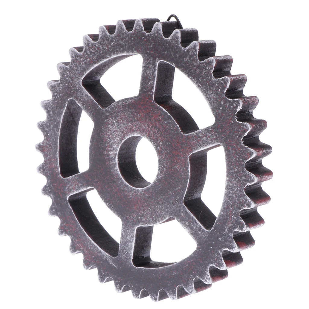 

12cm Vintage Steampunk Gear Wheel Wall Hanging Home Art Craft Decoration #C