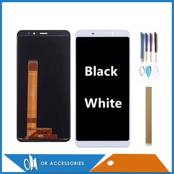 

Дигитайзер в сборе для Meizu M6S Meilan S6 Blue Charm S6 M712H M712Q, ЖК-дисплей + сенсорный экран, стеклянная сенсорная лента, 5,7 дюйма