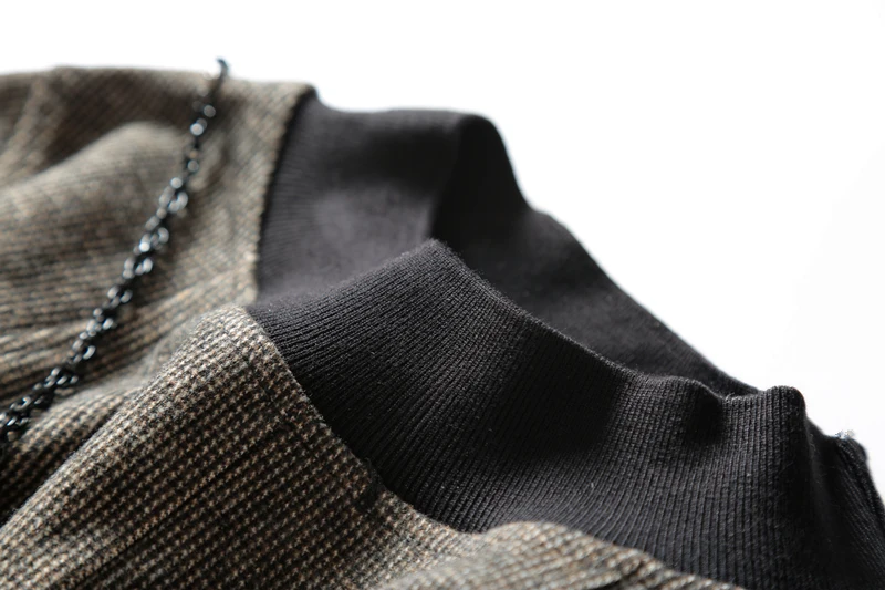 Новинка 2019 Осень-зима Samgpilee полный рукав для офиса девушек пуловер o-образный