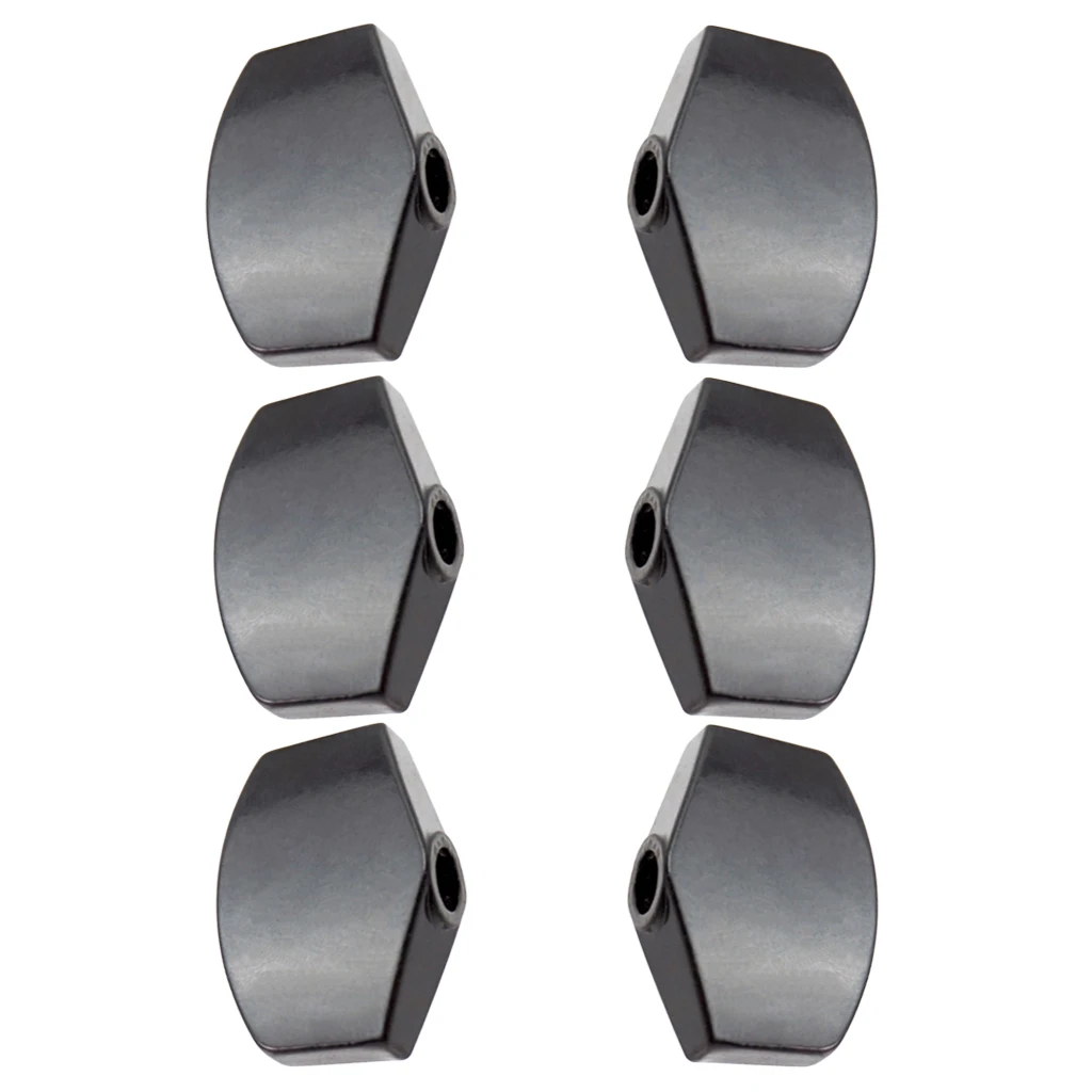 6 шт./упак. металлический тюнер для электрогитары/акустической гитары колпачки с