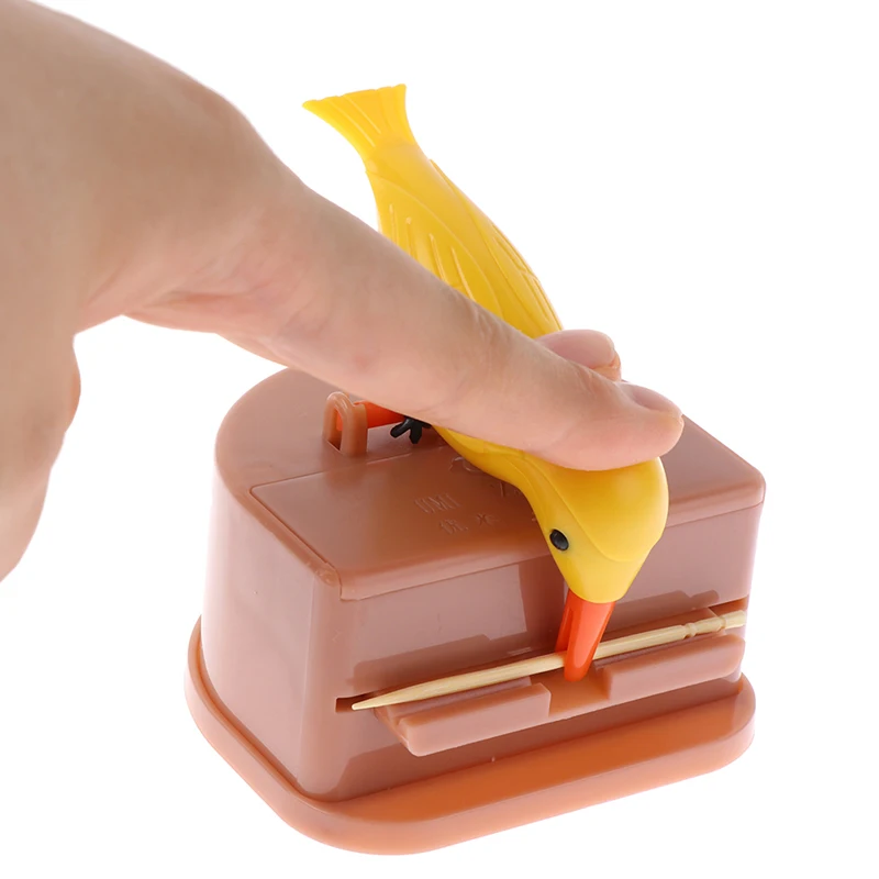 

Toothpick Holder Dispenser Bird Table Decoration Toothpick Box