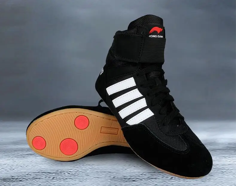 Для взрослых и детей профессиональная боксерская борцовка обувь для тяжелой