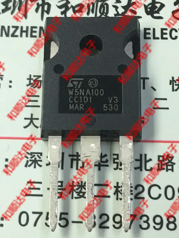 

1 шт. W5NA100 STW5NA100 TO-247 1000V 4.6A