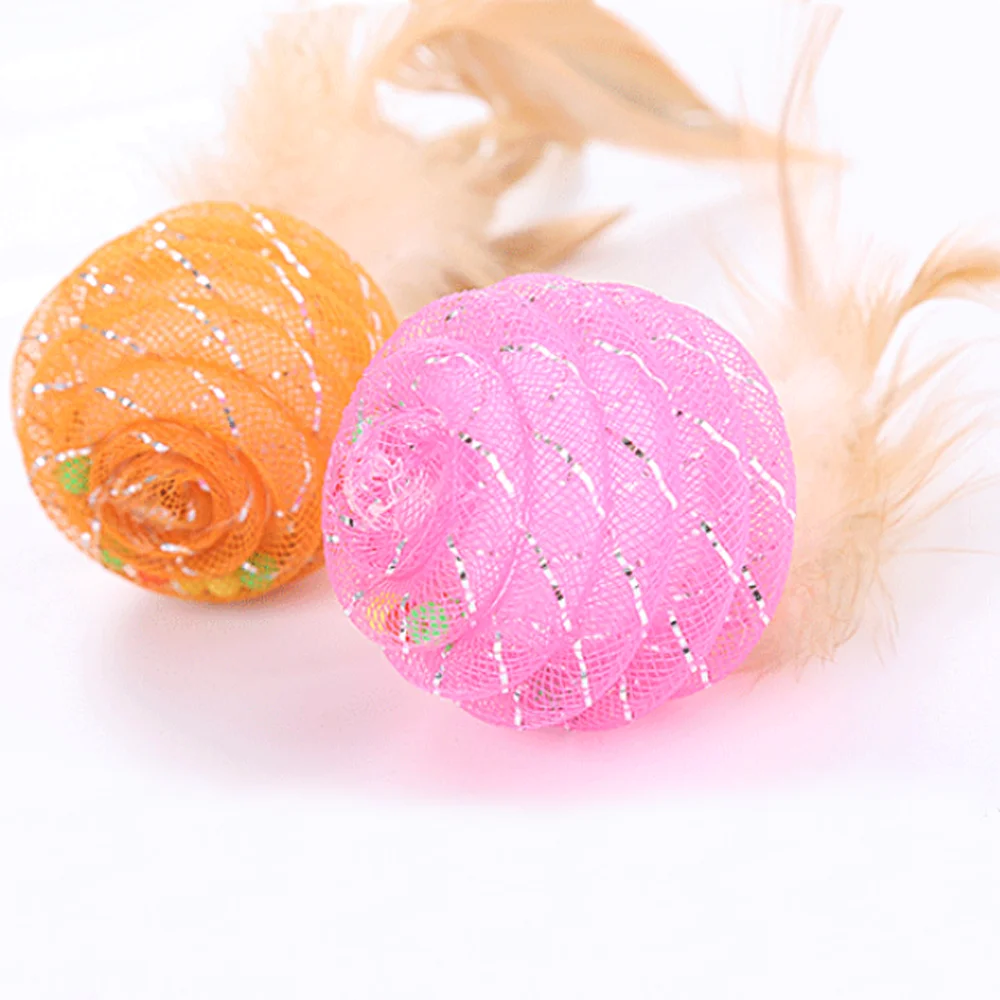 2 шт. пластиковые кошачьи игрушки для упражнений Когтеточка жевания