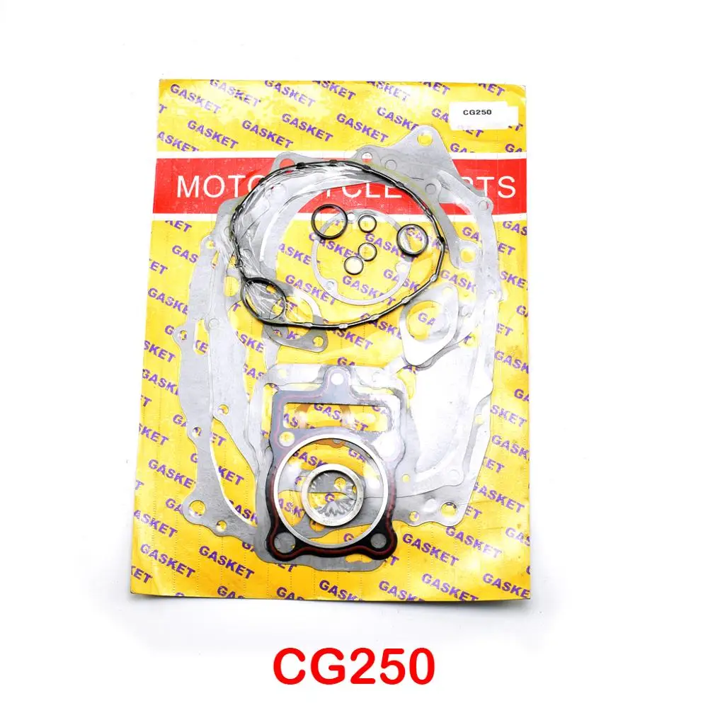 Двигатель мотоцикла полный комплект прокладок Ремонт для CG125 CG150 CG200 CG250 цилиндр