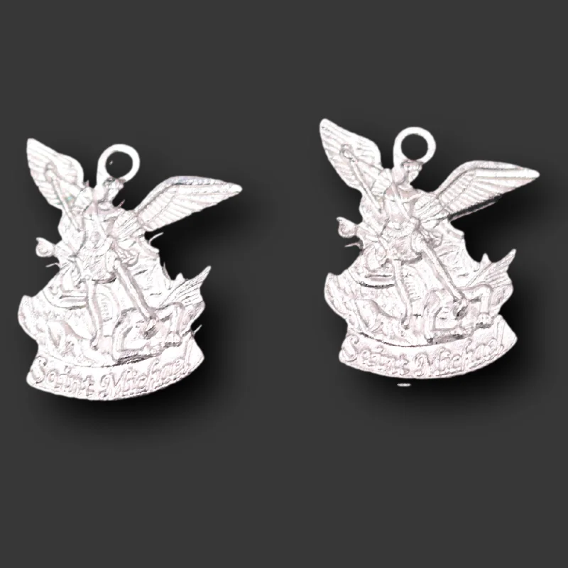 

2pcs Catholic Large Saint Benedict Badge Pendants Religious Necklace Metal Accessories DIY Charms Jewelry Carfts Making A1248