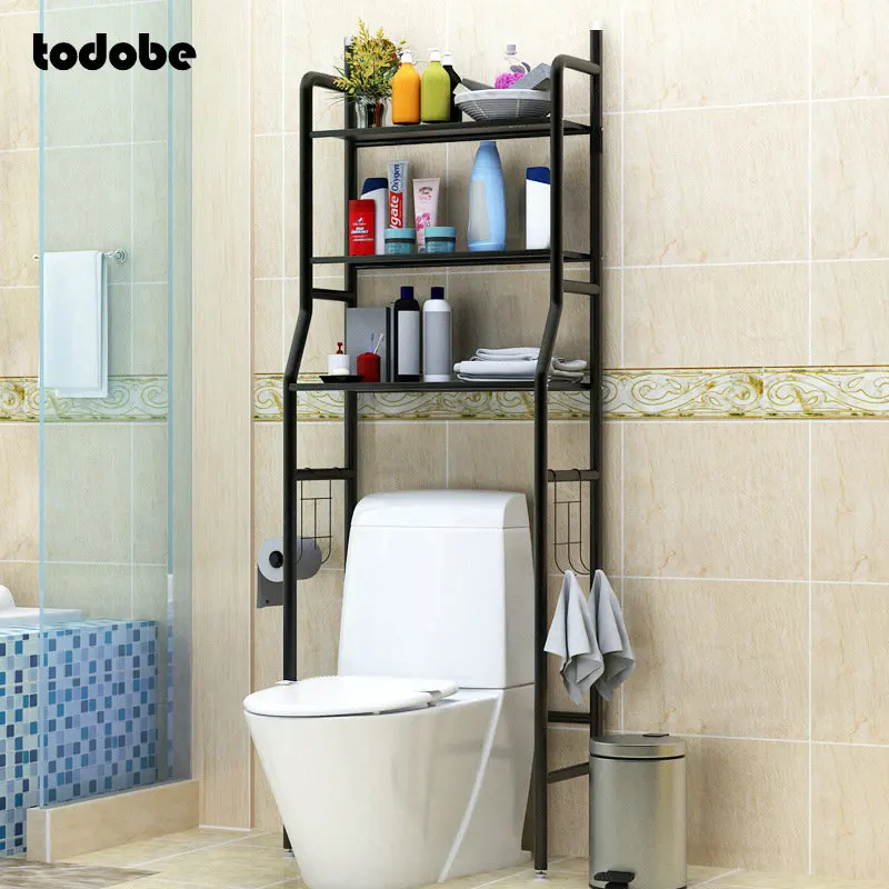 bathroom space saving shelf thickened stainless steel shelf bathroom cabinet washing machine kitchen organizer storage racks free global shipping