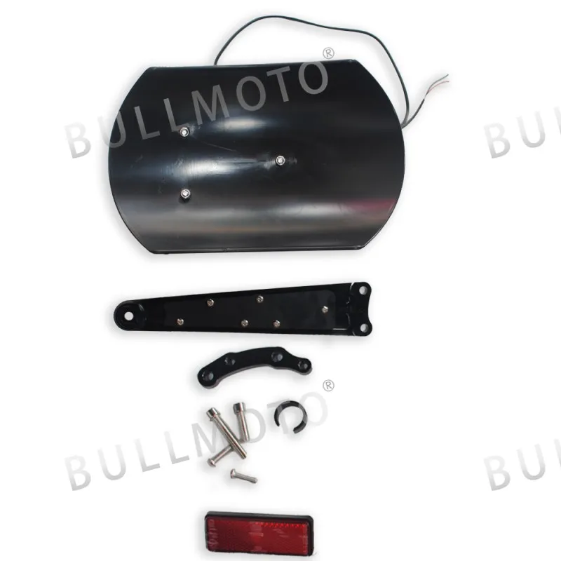 

For BMW R NINE T R9T 2014 2015 2016 2017 2018 Rear Fender Bracket mudguard with LED License plate Lights Motorcycle Accessories