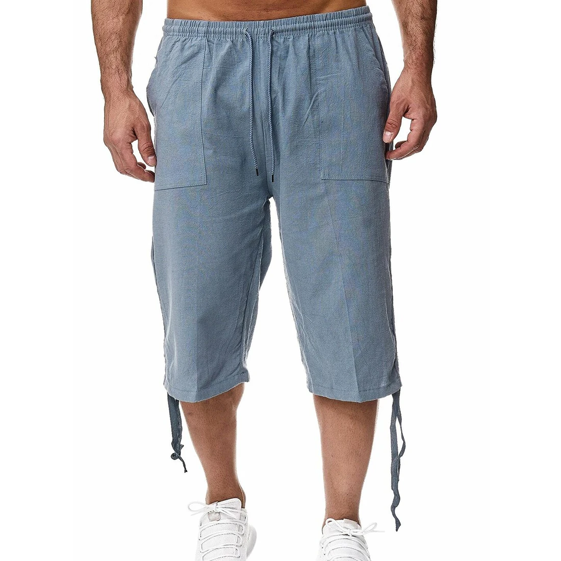 HEFLASHOR мужские армейские шорты карго спортивные 3/4 для тренировок пляжные в стиле