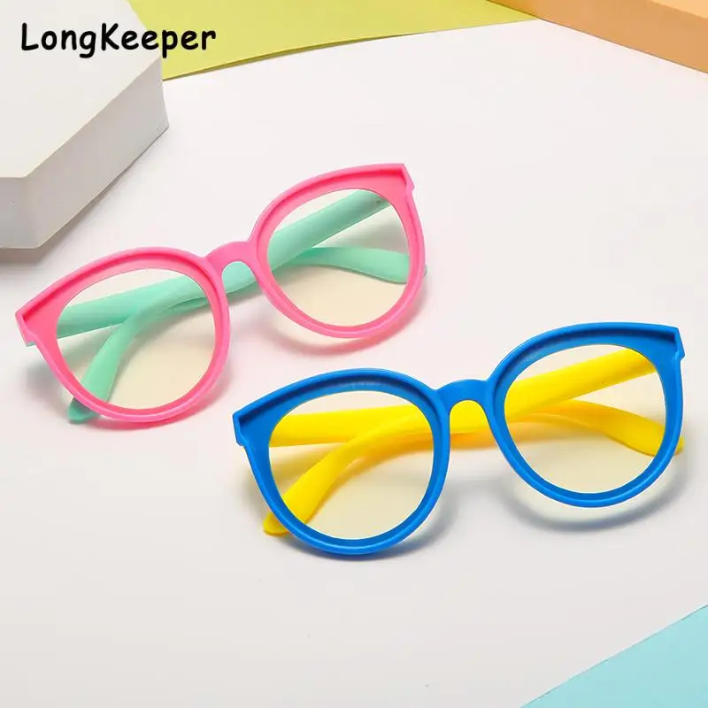 

Anti blue Light Kids Glasses Children Square Optical Frame Eyeware Boy Girls Square Computer Transparent Eyeglasses UV400